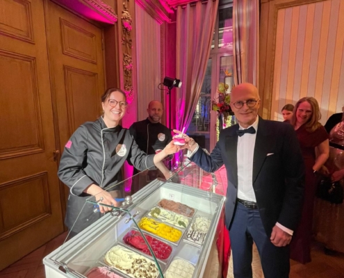 Bitte mit Sahne Catering auf dem Presseball in Hamburg